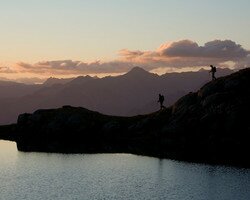 Sonnenaufgangswanderung im Zillertal